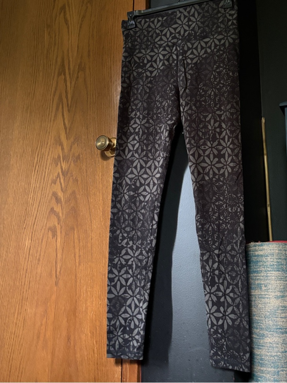 Bamboo Cotton Black Leggings